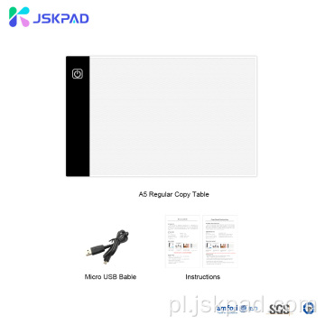 JSKPAD A5 LED Tracking Box Mały styl